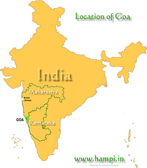 Image result for Goa India Map