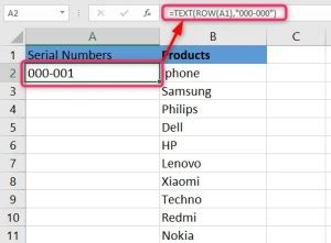 Image result for How to Create Serial Numbers in Excel