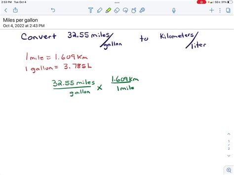 Image result for Convert Miles per Gallon to Miles per Hour