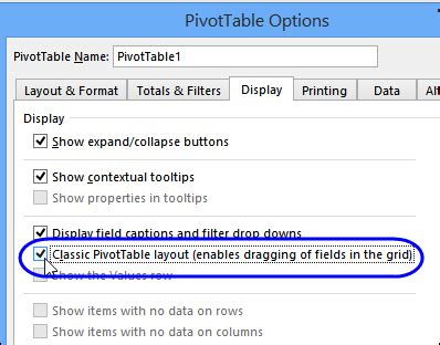 Image result for PivotTable Format Old