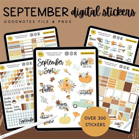 Image result for September Fall Stickers