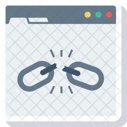 Image result for Broken Connection Icon White