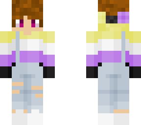 Image result for Minecraft Skins for Non-Binary Pals