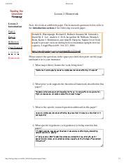 Lesson 2 Homework Answers に対する画像結果