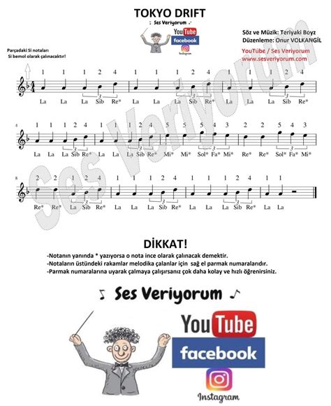 Toradh íomhá ar Tokyo Drift Song Notes in Letters