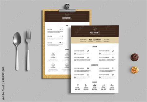 Image result for Manual Menu Layout