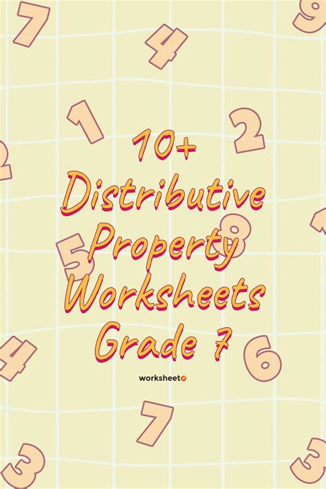 Image result for 7th Grade Math Worksheets Distributive Property Worksheet