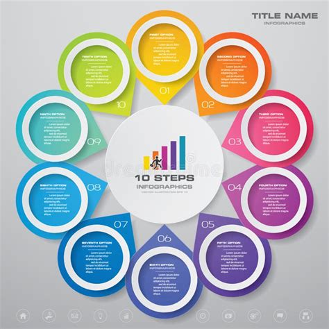Toradh íomhá ar 12 Step Editable Process Chart