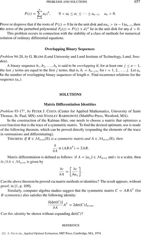 Matrix Composition Identities కోసం చిత్ర ఫలితం