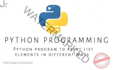 Image result for Python How to Print List