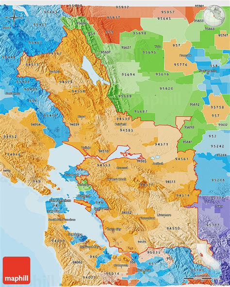 Toradh íomhá ar Area Code Vs. Zip Code