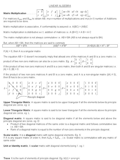 Afbeeldingsresultaten voor Matrix Math Cheat Sheet