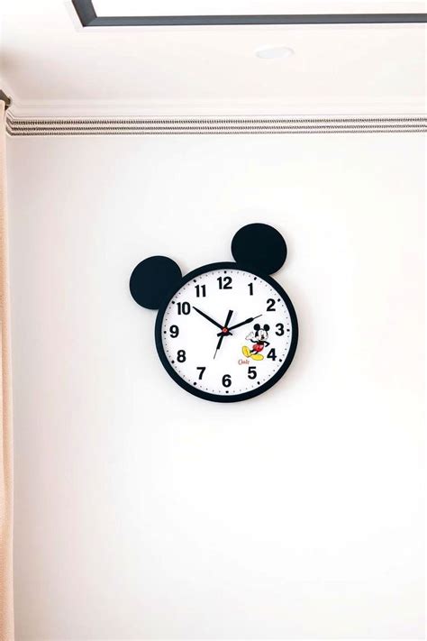 Image result for Home Made Mickey Mouse Wall Clock Ideas