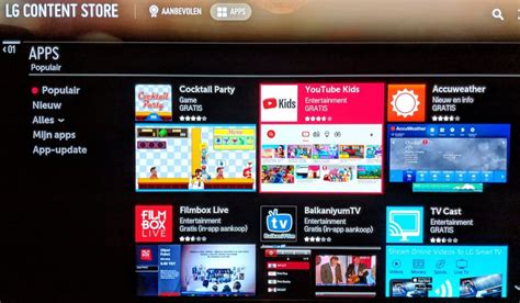 Image result for webOS Play Store
