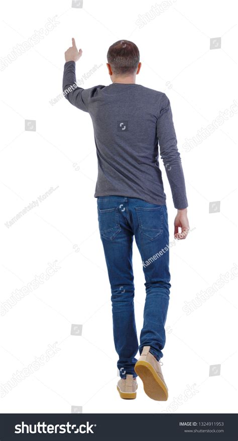 Image result for Man with Hand Out Back View