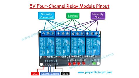 Image result for Relay Pin Configuration