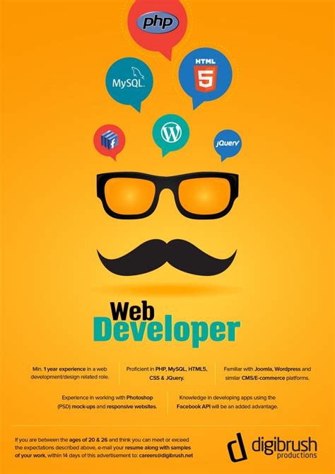 Image result for Web Developer Job Ads