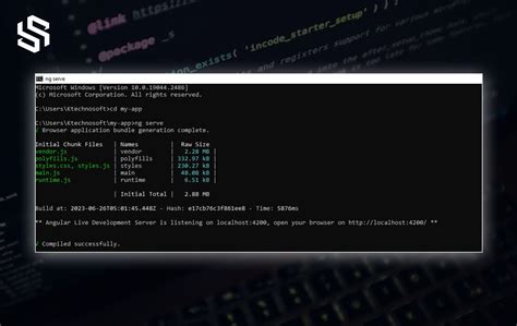 Toradh íomhá ar Angular Install NPM