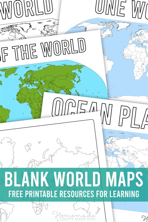 Image result for World Map Outline Printable PDF