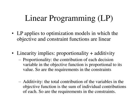 Linearity and Linear Programming に対する画像結果