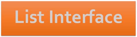 Image result for List Interface Objects Java