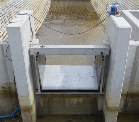 Image result for Water Flow Control Weir Gate