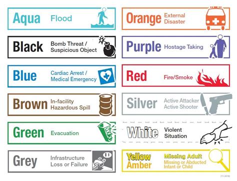 Image result for Color Code Alert System