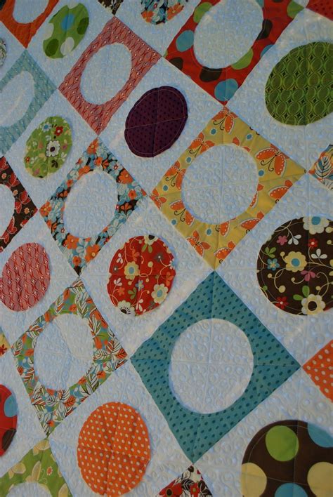 תוצאת תמונה עבור Easy Circle Quilt Pattern