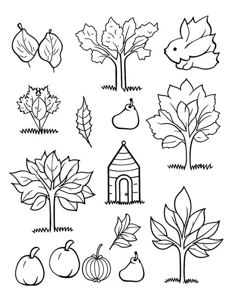 Fall Coloring Pages に対する画像結果