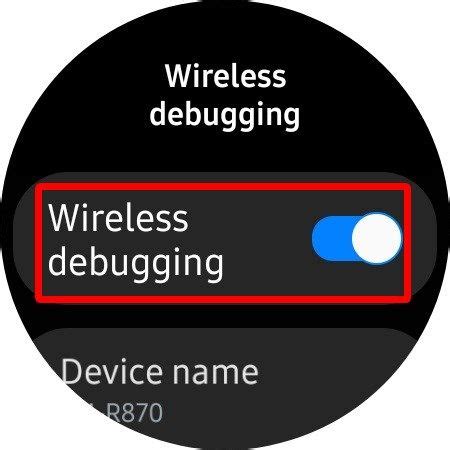 Image result for Allow Wiress Debugging