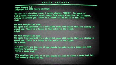 Text-Based Display Games に対する画像結果