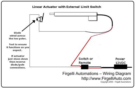 Linear Actuator Wiring Diagram に対する画像結果
