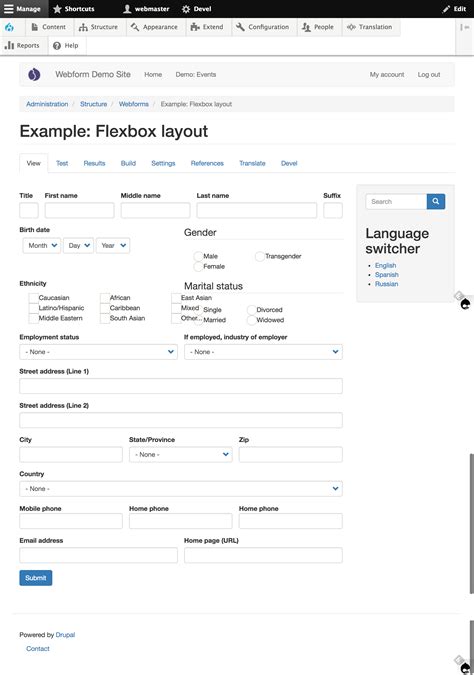 Image result for Horizontal Form Layout Bootstrap