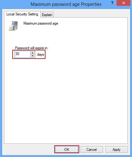 Toradh íomhá ar How to Set Maximum Password Aging Interval Linux