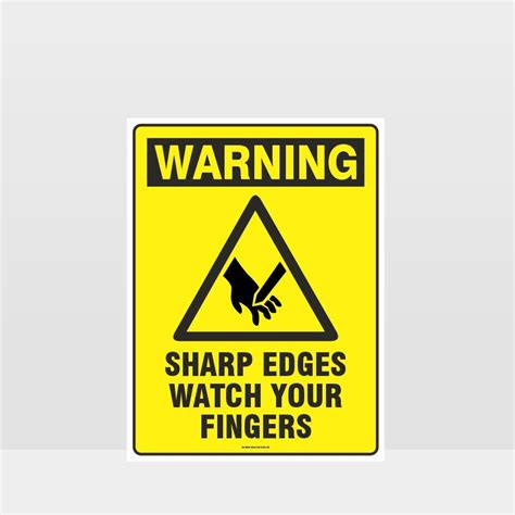 Image result for Sharp Warning Sign