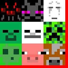 Image result for Minecraft Mobs with Many Faces