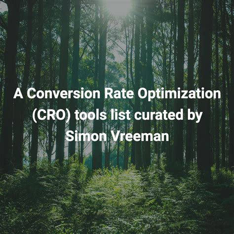 Afbeeldingsresultaten voor Conversion Rate Optimisation Toold