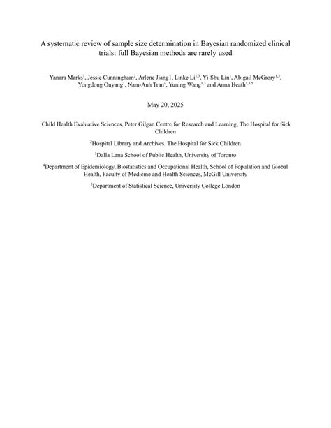 Toradh íomhá ar Bayesian Methods in Clinical Trials