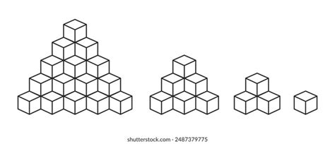 Image result for Pyramid Cube Pattern