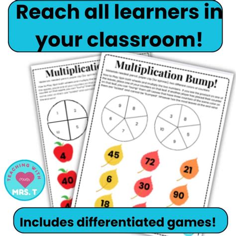 Toradh íomhá ar Multiplication 4th Grade Fluency