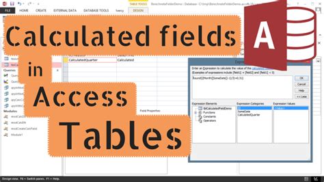 Image result for Access Query Calculated Field