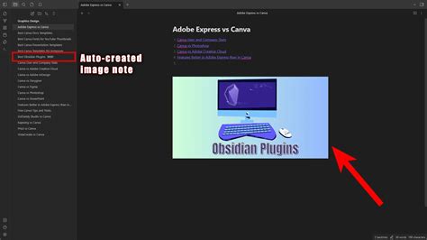 نتيجة الصورة لـ Obsidian Notes Tree