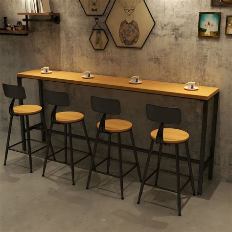 Image result for Tall Rectangular Bar Table