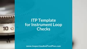 Instrument Loop Check Inspection Form に対する画像結果