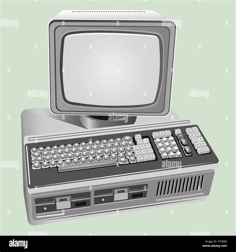 Image result for Old Computer Vector