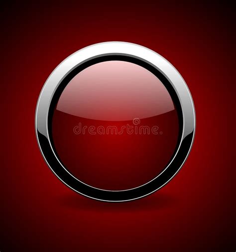 Image result for Mettalic Red Button
