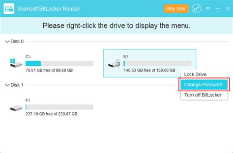 Toradh íomhá ar BitLocker Card Reder