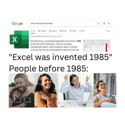 Toradh íomhá ar MS Excel Meme