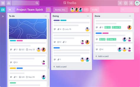 Trello Project に対する画像結果