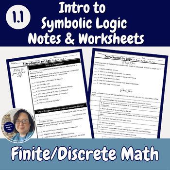 Toradh íomhá ar Discrete Math Worksheets